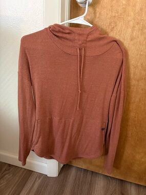 Cozy Lightweight Rust Hoodie